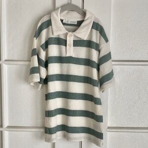 Boys Zara Knit Polo, Size 9-10